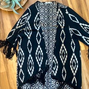 Rumors Fringe Kimono